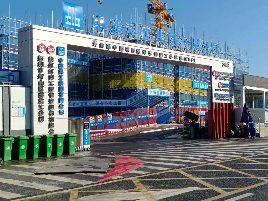 深圳工地圍擋案例選集現場應用使用場景來嘍